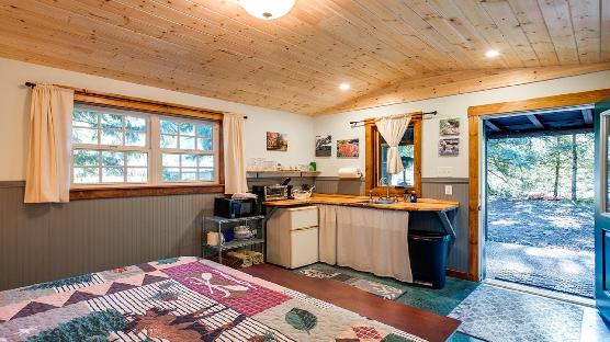 Mt. Baker Lodging Cabin #72 – PET FRIENDY, MT VIEWS, BBQ, SLEEPS 2!